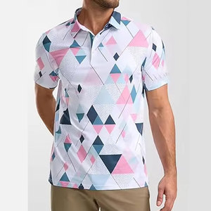 Camiseta Polo Premium para Hombre, Sublimación Completa, Transpirable, Cómoda, de Poliéster, para Venta en Línea - Product Image 5