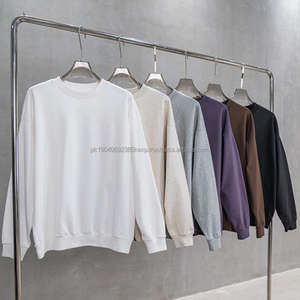 Sweat-shirt à capuche pour femme en molleton épais 440G, 80% coton, 20% polyester, faible MOQ, broderie personnalisée, sweat-shirt pour homme - Product Image 3