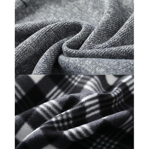 Warm Thick Mens V Neck <b>Pullover</b> <b>Sweater</b> with Stretch Knit Fabric Ribbed Hem Front Detail for Winter Style - Product Image 5