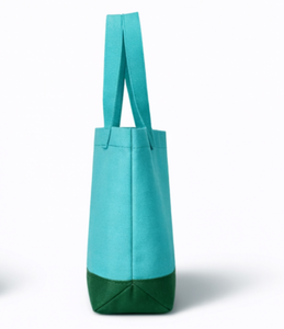 Bolsas de Mano de Lona Gruesa con Logotipo Personalizado de Alta Calidad al por Mayor, Bolsas de Compras Reutilizables de Gran Capacidad con Bolsillo - Product Image 3