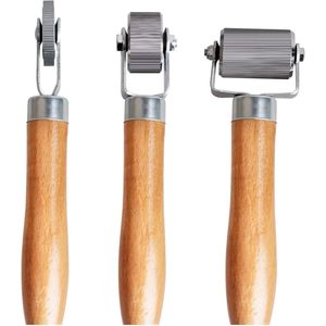 Set di 3 Rulli per Isolamento Acustico Auto, Strumento di Installazione in Metallo per Pannelli Fonoassorbenti, Facile Applicazione - Product Image 1