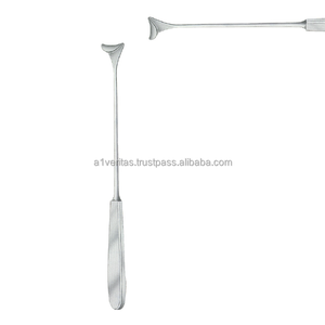 A-1 VERITAS Lovve-Nerrve Hook Retractor Manual Reusable Surgical Instruments with Dull-Matte Finish | Factory Price - Product Image 2