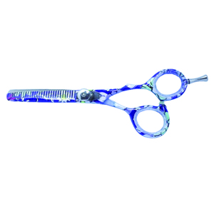 Tijeras Profesionales de Tres Orificios para Corte de Cabello con Recubrimiento en Polvo, Personalizables, Bajo MOQ, para Uso en Entrenamiento, Tijeras de Barbero - Product Image 3