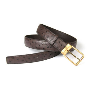 Cinturones de Cuero Casuales para Hombre, Cuero Vacuno Suave, Cuero Curtido Ecológico, Aspecto Sofisticado, Hebilla de Acero, Longitud Ajustable - Product Image 4