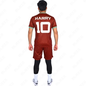Traje de fútbol personalizado para hombre, 100% poliéster, traje de fútbol de Francia, camisetas, club de entrenamiento, ropa de fútbol de secado rápido, camiseta de fútbol - Product Image 4