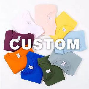 T-shirts en coton épais 240g à col ras du cou, effet vieilli, personnalisables avec logo, coupe ample, vente en gros - Product Image 5