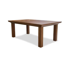 Mesa de comedor de estilo lujoso Maha, marco de madera de teca de alta calidad, estilo moderno de madera maciza para decoración de interiores del hogar - Product Image 6