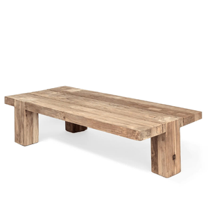 Conjunto de Mesa para Exterior Hecho de Madera de Teca Resistente, Muebles de Madera Maciza de Estilo Moderno para Terraza, Villa, Hotel y Comedor - Product Image 2