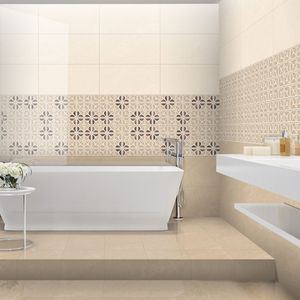 Azulejo Cerámico Blanco Brillante de 300x600mm, Estilo Minimalista, Ideal para Interiores de Oficinas Profesionales y Edificios Comerciales Modernos - Product Image 3
