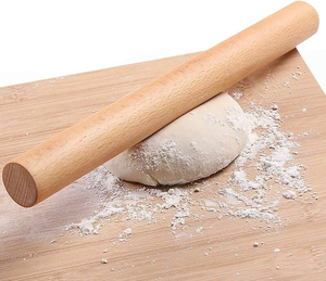 New Arrival Wooden <b>Rolling</b> <b>Pin</b> Superior Quality Wood Roller <b>Pins</b> Wood <b>Rolling</b> <b>Pin</b> Factory Wholesale Pastry Pizza Dough Roller - Product Image 1