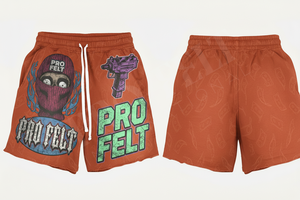 Pantalones Cortos de Moda Estilo Hip-Hop Vintage, Ecológicos, de Secado Rápido, Transpirables, 100% Algodón, Casuales, de Verano, Hasta la Rodilla, Corte Holgado - Product Image 5