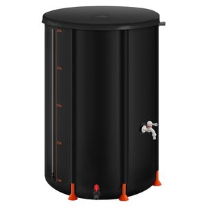 Serbatoio per Acqua Piovana Pieghevole di Alta Qualità da 100 Galloni, Sistema di Raccolta Acqua Piovana Portatile in PVC 1000D per Stoccaggio Acqua da Giardino - Product Image 6