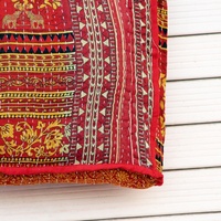 Sac à bandoulière vintage Kantha tissé à la main Saree recyclé de Bohème fourre-tout