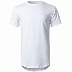 Men's <b>White</b> O-Neck Short Sleeve Regular Fit Cotton Jersey Casual T-Shirt Blank Solid Color Crewneck Top Gym T Shirt Fitness <b>Tee</b> - Product Image 3
