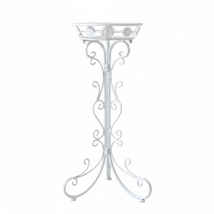 Support de plantes créatif en métal noir, support de pot de fleurs en fer pour intérieur et extérieur, étagère de présentation pour jardinières, décoration d'angle de jardin et de maison - Product Image 3