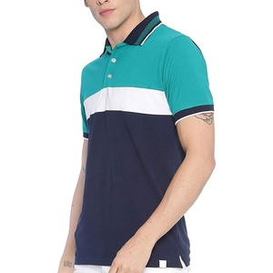 Chemises polo pour hommes personnalisées, 100% coton, respirantes, pour le golf, vêtements décontractés de fitness, impression de logo OEM - Product Image 2