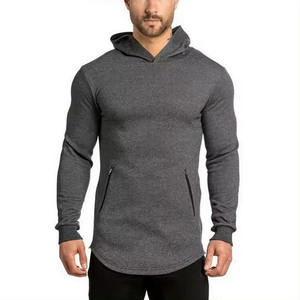 Sweat à capuche unisexe personnalisé en molleton de coton épais de haute qualité, coupe oversize, style streetwear, épaules tombantes, vente en gros - Product Image 1
