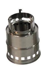 Estufa Plegable Ligera de Acero Inoxidable, Utensilios de Cocina Portátiles para Senderismo y Camping al Aire Libre - Product Image 3