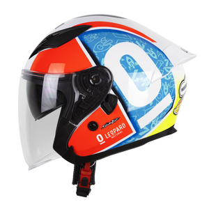 Casco de motocicleta Royal R68 Open Face del fabricante de Vietnam ABS avanzado Visor dual XL Tamaño Nuevo Cabezal rápido de espuma de alta calidad - Product Image 1