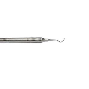 Curette dentaire postérieure à lame courbée et manche rond, instruments dentaires en gros Shuja Surgico - Product Image 4