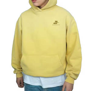 Sudaderas Holgadas Transpirables y Ligeras para Hombre, Precio Razonable, Color Sólido, Hechas en Pakistán - Product Image 2