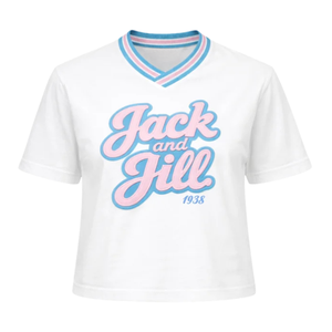 เสื้อยืดปักลายวาร์ซิตี้สีขาว เสื้อเชิ้ตแขนสั้นลำลองสำหรับผู้หญิง เสื้อแฟชั่นลายกราฟิก เสื้อผ้าสตรีทแวร์สำหรับใส่ทุกวัน - Product Image 1