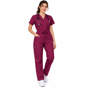 Combinaison médicale pour femmes, uniforme de soins de santé, combinaison d'infirmière, vêtements de travail pour médecins, vêtements médicaux - Product Image 3