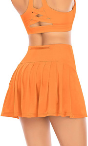 Jupes de sport taille haute pour la gym et l'entraînement, vente directe d'usine, fabrication artisanale, tissu extensible 4 directions, respirant, pour femmes - Product Image 3