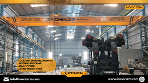 Grúa Industrial Eléctrica INOVIC CRM, Unidad de Grúa Tipo Cangrejo, Capacidad de 1 a 15 Toneladas |   Mecanismo de Grúa Motorizada de Travesía Superior con 15m de Alcance - Product Image 6