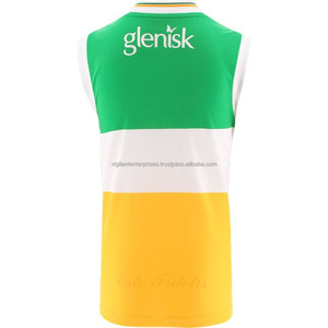 Ensemble de maillots de football GAA personnalisés de haute qualité 100% polyester Vêtements de football gaélique de meilleure qualité Service OEM pour le stock de style irlandais - Product Image 2