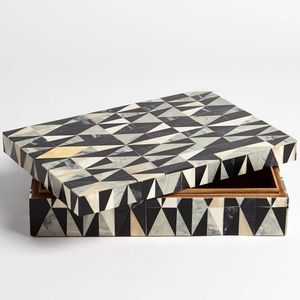 Hot selling marble resin cube <b>storage</b> box with lid gold knob decorative organizer box multipurpose <b>storage</b> <b>container</b> luxury best - Product Image 6