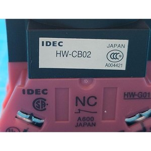 Bloque de Contactos Normalmente Cerrados IDEC HW-G01, Usado como Pieza de Repuesto para Equipos Semiconductores Antiguos - Product Image 2