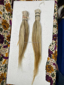 100% Fabricación de cepillos naturales de la mejor calidad Lavado de búfalo y vaca Pelo de cola de vaca completamente transparente para hacer cepillo de Falak World Export - Product Image 3