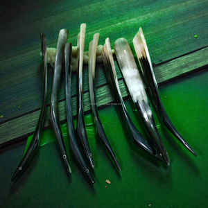 Meilleures ventes, qualité supérieure, 100% véritable, fait main, écologique, 42 cm, rectangle, design moderne, corne de buffle, cuillère à chaussures au meilleur prix - Product Image 2