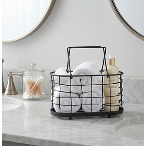 Porte-serviettes en fer noir élégant fait main avec un design solide, un essentiel pour la maison, idéal pour les mariages, les tables à manger et la salle de bain - Product Image 2
