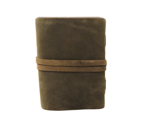 Vintage Brown Leather Journal Custom Handmade Recyclable Cotton Unlined Parchment <b>Paper</b> Antique Notebook for Men Women Gifting - Product Image 5