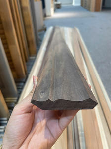 Moulures décoratives professionnelles en bois de noyer, moulures de plinthe, moulures de couronne, livraison rapide mondiale - Product Image 4