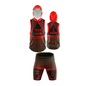 Tenue de sport 7V7 personnalisable avec logo, respirante, imprimée, couleur unie, 100 % polyester, séchage rapide – Meilleure qualité, vente chaude - Product Image 5