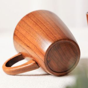 Taza de agua de madera premium para beber agua y jugo, taza de café estilo cafetería, para servir bebidas en cafeterías. - Product Image 1