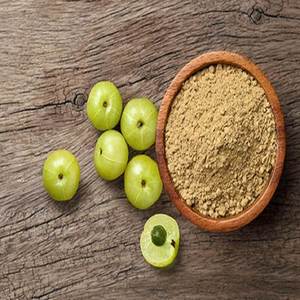 Poudre d'Amla Séchée 100% Pure Biologique en Vrac 25 Kg pour la Cuisine, Poudre Naturelle de Groseille Indienne de Qualité Alimentaire, Approvisionnement en Vrac - Product Image 1