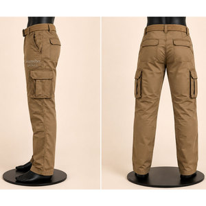 Jeans Ajustados de Moda Urbana de Primera Calidad Personalizados, Nueva Llegada, Corte Slim, Transpirables, de Secado Rápido, Ligeros, de Lona, para Hombre - Product Image 2
