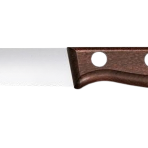 Cuchillos para pan con mango de madera marrón, hoja dentada de acero inoxidable, cuchillos de panadería con triple remache para cortar pan, pasteles y repostería - Product Image 3