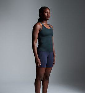 Camiseta sin mangas de algodón premium para mujer, chaleco transpirable para entrenamiento, ropa deportiva personalizada sin estampado - Product Image 4