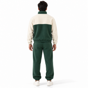 Conjunto Deportivo para Hombre de Algodón y Poliéster, Chaqueta con Capucha, Pantalones Deportivos Ajustados, Ropa Deportiva para Correr, Ropa Casual Deportiva Urbana - Product Image 2