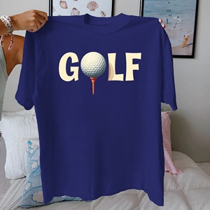 Sport GOLF avec balle et t-shirt en pur coton pour femme coupe confortable - Product Image 5