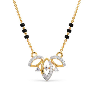 Collier traditionnel culturel avec perles noires et motif floral en diamant central - Product Image 4