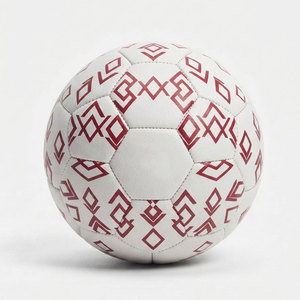 Ballon de football hybride PU haut de gamme, construction robuste, léger, personnalisable, entraînement professionnel, utilisation en extérieur - Product Image 1