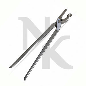 Pince à clous en acier inoxydable réutilisable à col de cygne pour fermeur de sabots, outil professionnel pour le soin des sabots équins - Product Image 4