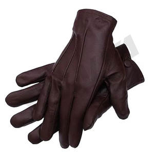 Gants en cuir véritable 100% peau de mouton noirs pour femmes, hiver, automne, écran tactile, usage quotidien, maintien au chaud - Product Image 2