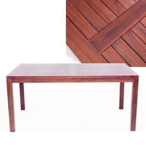 Proveedor especial ACACIA Mesas de comedor de madera maciza para exteriores Diseño europeo elegante para el hogar Bar Parque o uso en hoteles Multifunción - Product Image 5